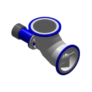 axial flow pump used for high volume water movement in industrial applications