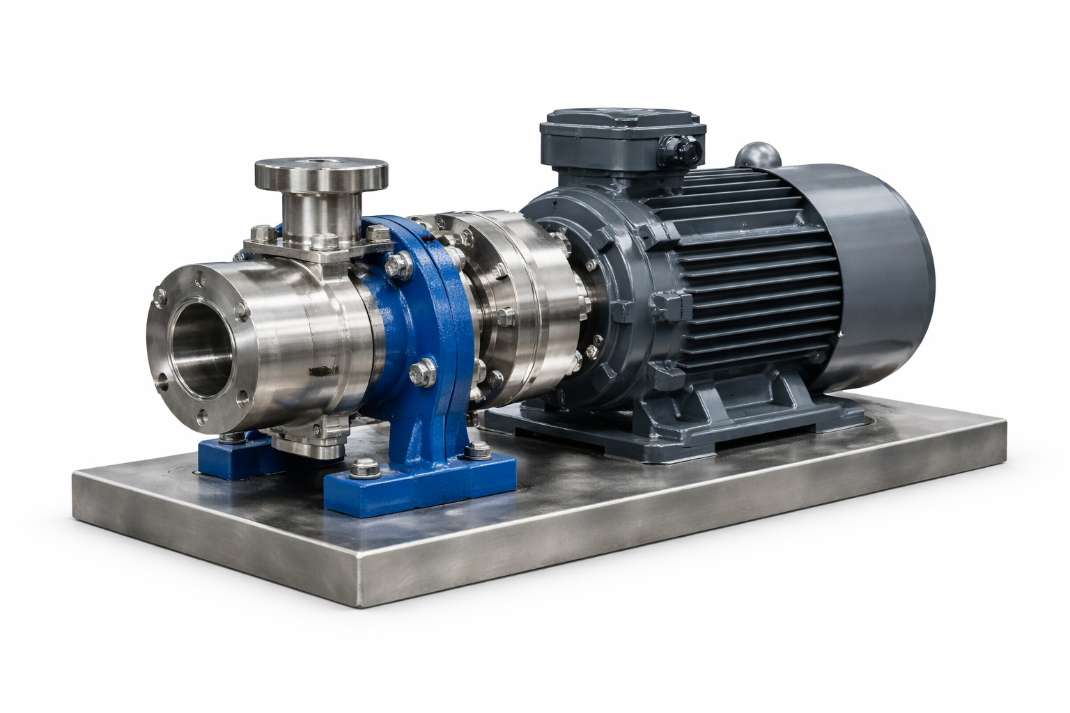 gear pump used for transferring viscous fluids in industrial applications