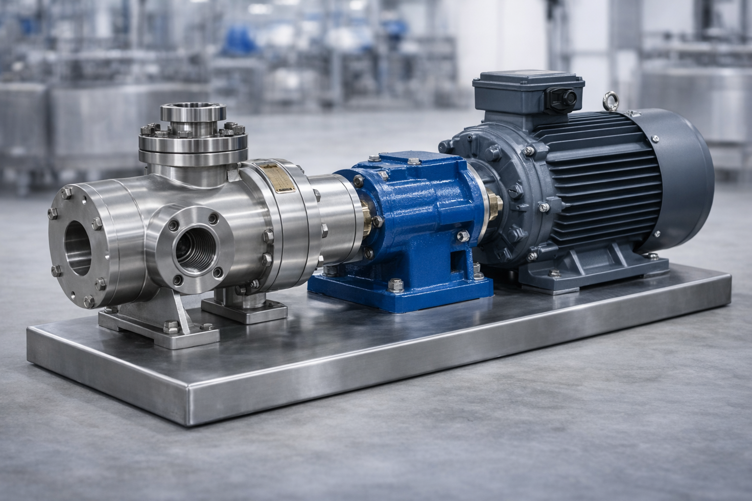 rotary vane pump used for fuel transfer and industrial fluid movement